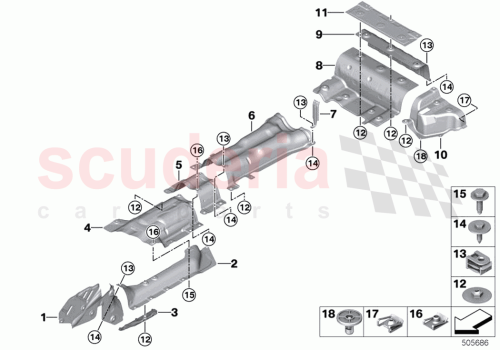 Part Diagram for Rolls Royce 51487494411