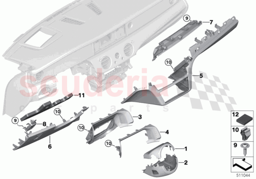 Part Diagram for Rolls Royce 51456996679
