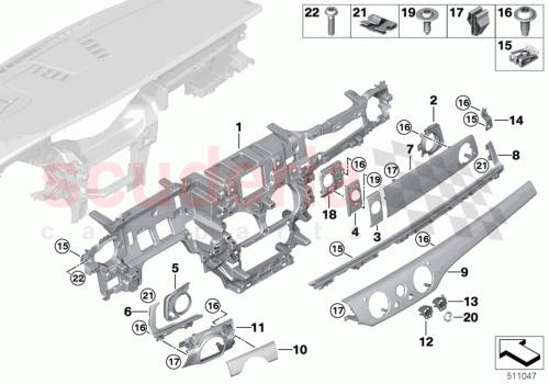 Part Diagram for Rolls Royce 51456996822