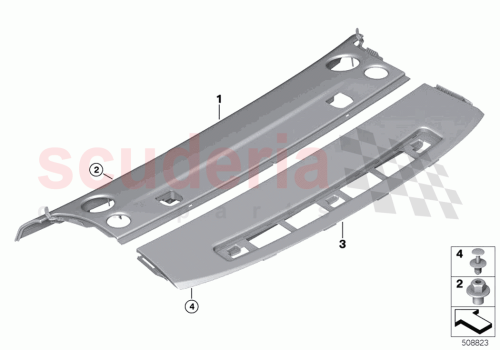 Part Diagram for Rolls Royce 51469873277