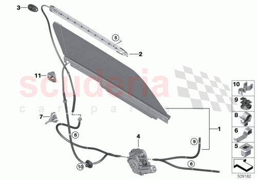 Part Diagram for Rolls Royce 51357492669