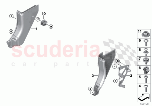 Part Diagram for Rolls Royce 51439873258