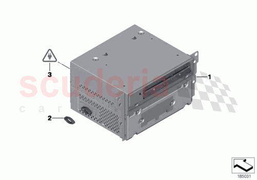 Part Diagram for Rolls Royce 65 12 9289204