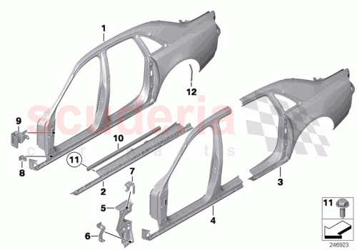 Part Diagram for Rolls Royce 41007282663