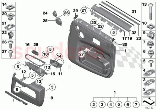 Part Diagram for Rolls Royce 51437261859