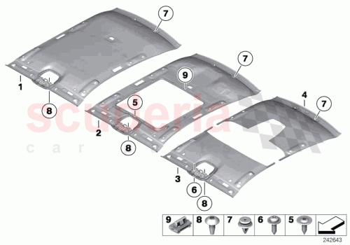 Part Diagram for Rolls Royce 51447329966