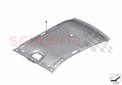 Part Diagram for Rolls Royce 51442221125