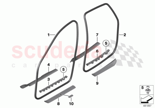 Part Diagram for Rolls Royce 51479223615