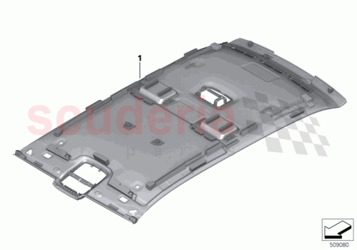 Part Diagram for Rolls Royce 51445A344B1