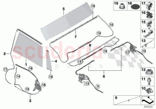 Part Diagram for Rolls Royce 51359459244