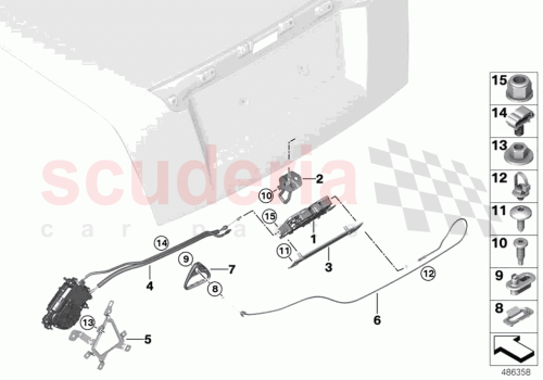 Part Diagram for Rolls Royce 51247441014