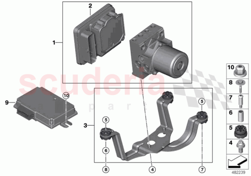 Part Diagram for Rolls Royce 34525A36090