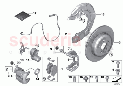 Part Diagram for Rolls Royce 34208845040