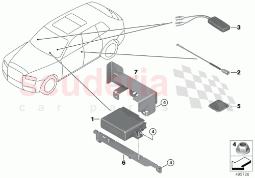 Part Diagram for Rolls Royce 84102506028