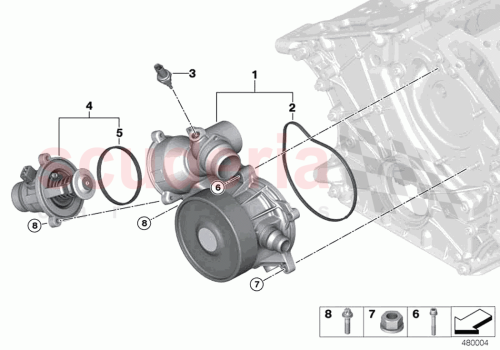 Part Diagram for Rolls Royce 07119908696