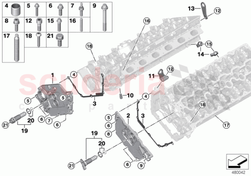 Part Diagram for Rolls Royce 07119907838