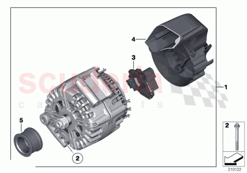 Part Diagram for Rolls Royce 12 31 8657229