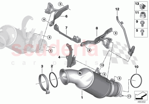Part Diagram for Rolls Royce 18328482632