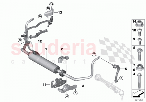 Part Diagram for Rolls Royce 37116874393