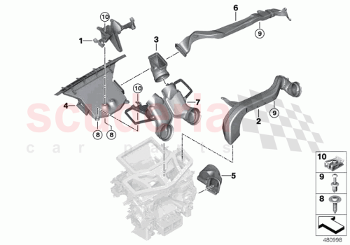 Part Diagram for Rolls Royce 51459349947