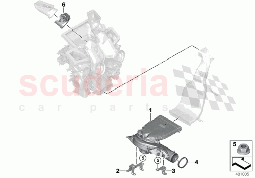 Part Diagram for Rolls Royce 64116818588