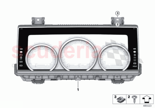 Part Diagram for Rolls Royce 62105A5F1F5