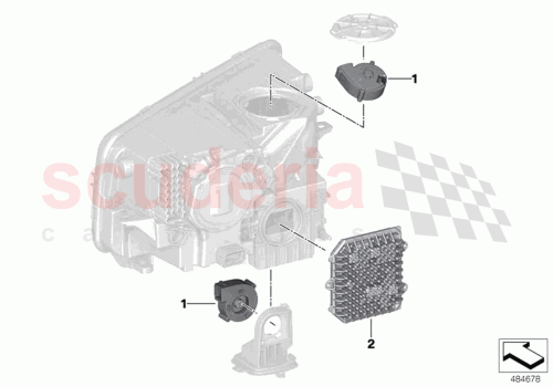 Part Diagram for Rolls Royce 63115A02730
