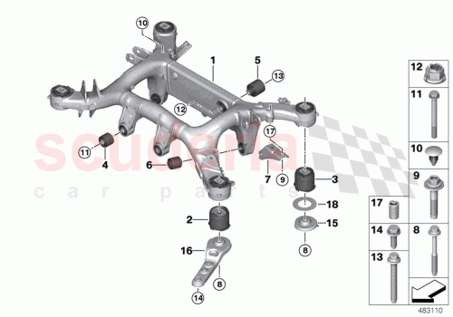 Part Diagram for Rolls Royce 83192405829