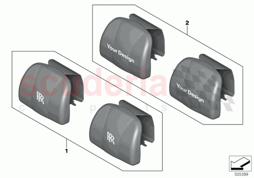 Part Diagram for Rolls Royce 52205A0B0C0
