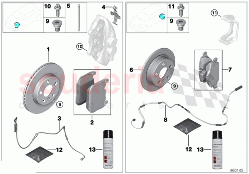 Part Diagram for Rolls Royce 34108838589