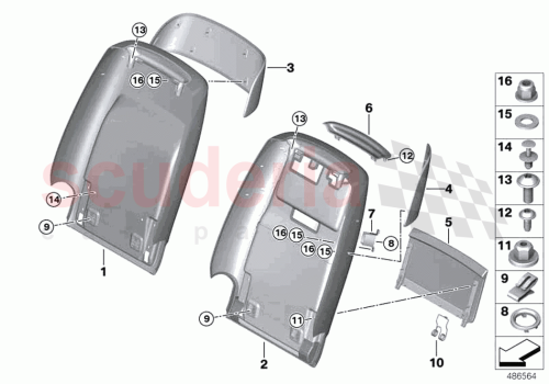 Part Diagram for Rolls Royce 52107461965