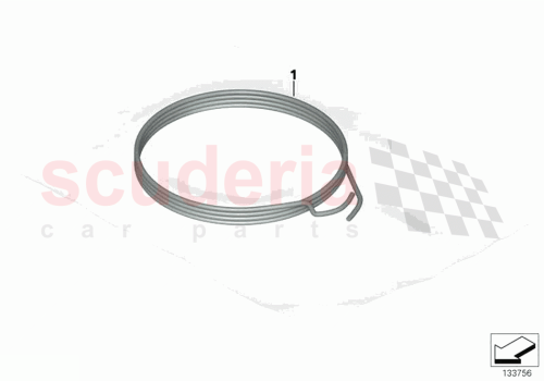 Part Diagram for Rolls Royce 61126908726