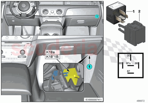 Part Diagram for Rolls Royce 61131389113