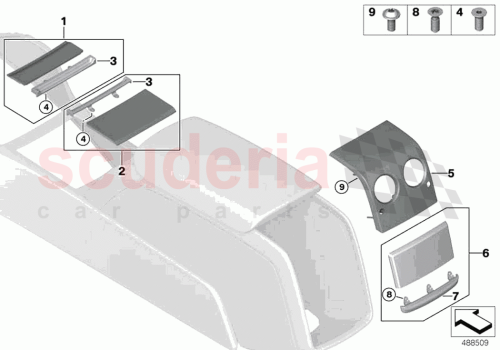 Part Diagram for Rolls Royce 51166843231