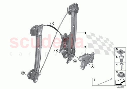 Part Diagram for Rolls Royce 51357475503