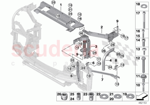 Part Diagram for Rolls Royce 41007954000