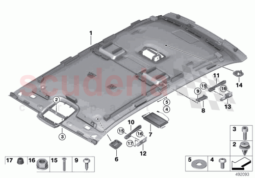 Part Diagram for Rolls Royce 51169496772