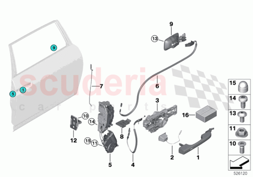 Part Diagram for Rolls Royce 51215A36EE5