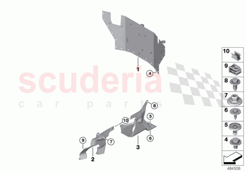 Part Diagram for Rolls Royce 51757428073