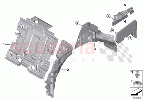 Part Diagram for Rolls Royce 51487409661