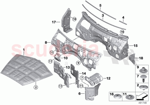 Part Diagram for Rolls Royce 51489476659