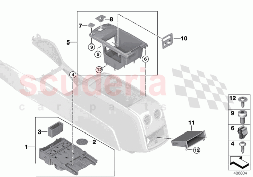 Part Diagram for Rolls Royce 51166835271