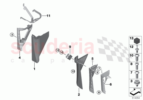 Part Diagram for Rolls Royce 07119908499