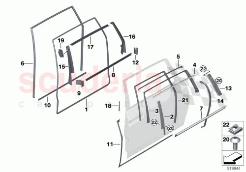 Part Diagram for Rolls Royce 51337453811
