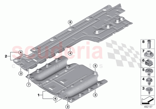 Part Diagram for Rolls Royce 51757409792