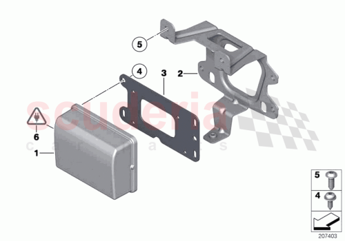 Part Diagram for Rolls Royce 66 31 6868046