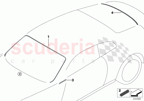 Part Diagram for Rolls Royce 51337459909