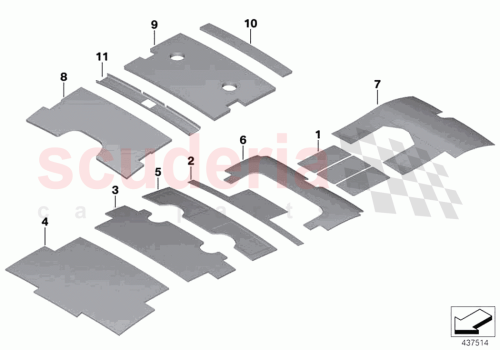 Part Diagram for Rolls Royce 51487351773