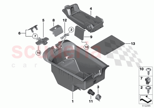 Part Diagram for Rolls Royce 51165A07998